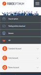 Mobile Screenshot of forexoptimum.com